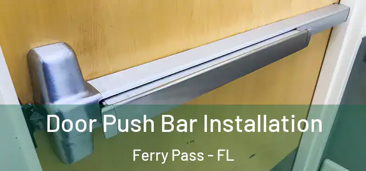 Door Push Bar Installation Ferry Pass - FL