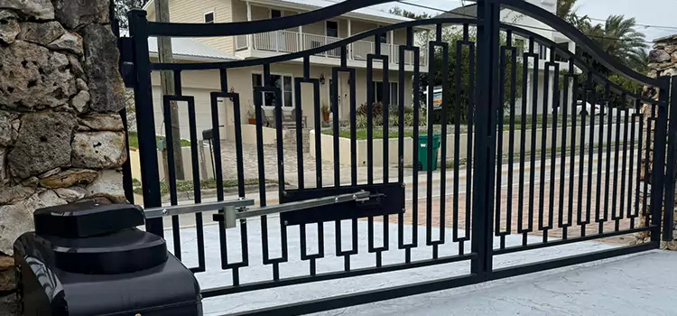 Swing Gate Opener with Keypad Ferry Pass